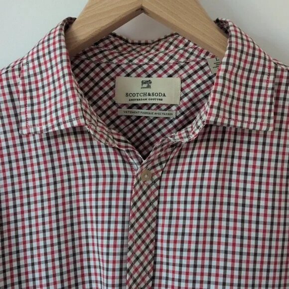Scotch & Soda Checked Shirt L - Picture 2 of 11